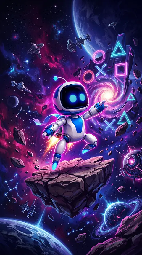 Astro Bot cover art