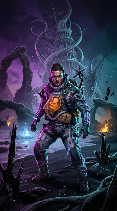 Death Stranding 2: On the Beach cover art