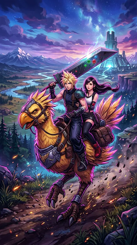 Final Fantasy VII Rebirth cover art