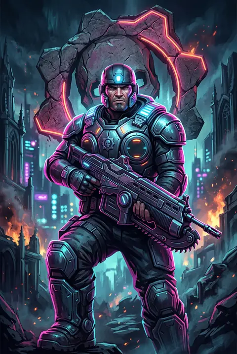 Gears of War: Reloaded cover art