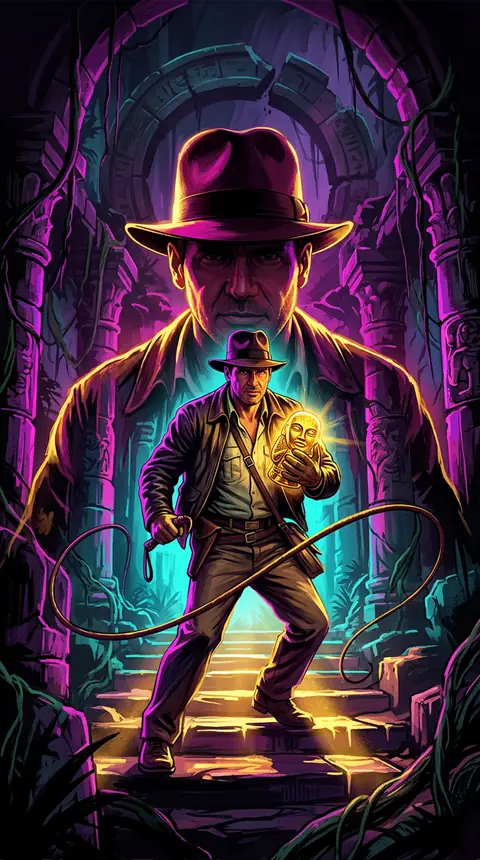 Indiana Jones and the Great Circle cover art