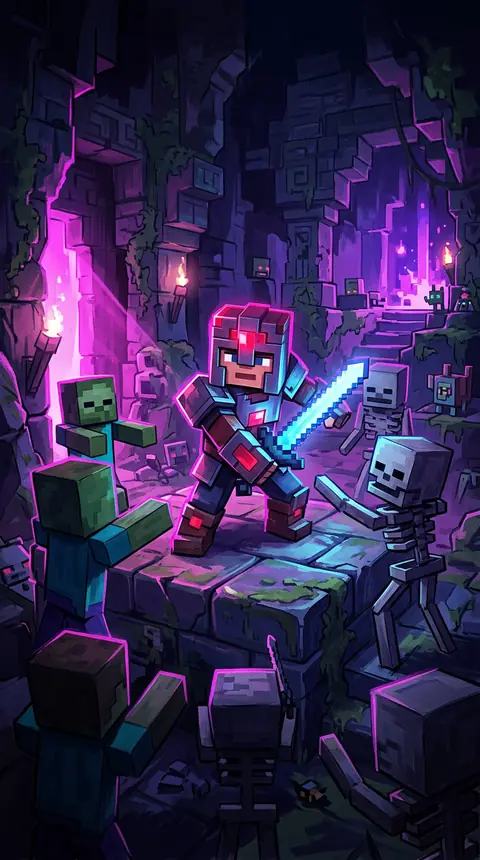 Minecraft Dungeons 2 cover art
