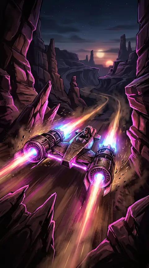 Star Wars: Galactic Racer cover art